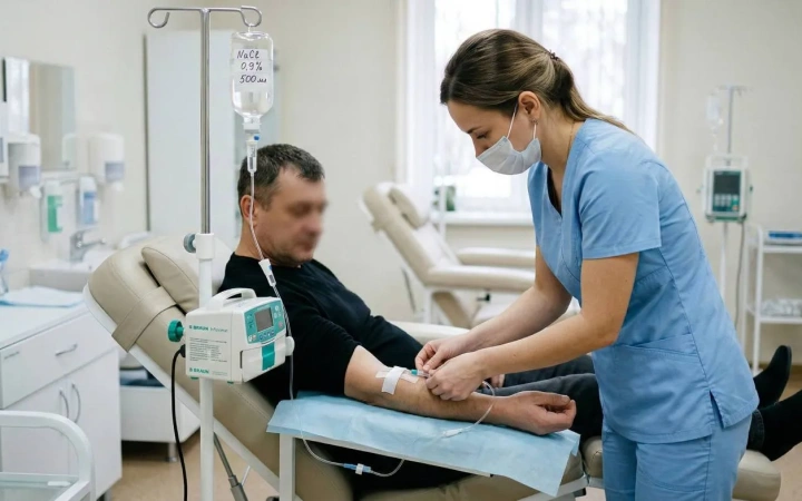 Палаты стационара клиники Осознание для лечения зависимостей